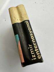 1977 İzmir Enternasyonal fuarı Tekel midi sigara pakedi dolu açılmamış kolleksiyonluk