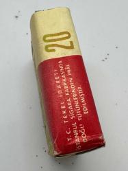 1965 Uluslararası 2.Tütün Ticaret Kongresi sigara pakedi dolu açılmamış kolleksiyonluk ÇT  Nadir