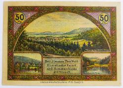 Almanya Asırlık Notgeld 50 Pfenning..((1921))