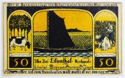 Almanya Asırlık Notgeld 50 Pfenning..((1921))