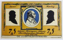 Almanya Asırlık Notgeld 75 Pfenning..((1921))