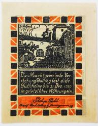 Avusturya Asırlık Notgeld 60 Heller..((1920))