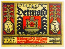 Almanya Asırlık Notgeld 50 Pfenning..((1921))