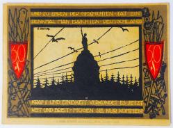 Almanya Asırlık Notgeld 50 Pfenning..((1921))