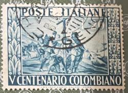 1951.COLOMBIA  KLASİK.İTALYA TEK PUL.DAMGALI