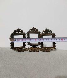 ***ANTİKA ÜÇLÜ VESİKALIK ÇERÇEVE***