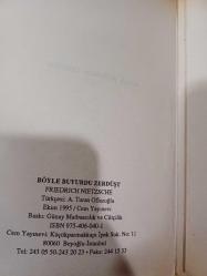 Böyle Buyurdu Zerdüşt