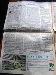 Cumhuriyet Gazetesi - Turkish Newspaper - 21 Haziran 1994 - Meclis DGM başsavcısı Nusret Demiral'a direniyor - DEP kökenli iki bağımsız milletvekili Selim Sadak ve Sedat Yurtdaş hakkında gözaltı talimatı - Mahmut Alınak Avrupa'daki DEP'lilere sert çıktı - kerbela şehitleri kanlı anıldı Fotoğrafı - Tofaş fiyat düşürdü - ÖYS deneme sınavı - DGM İddianamesi İBDA- C PKK'ye destek veriyor - Tansu Çiller'in serveti gayrimeşru - elektrik ampulü gibi laiklik yazan İlhan Selçuk - SHP Onursal Başkanı Erdal İnönü laiklikten ödün veremeyiz - özelleştirme kamu mülkü haraç mezat yazan Aydın Engin - Yahya Demirel'e 2.7 trilyonluk teşvik - Riyad Yemeni görmek istiyor - Türklerin Orta Asya düşü söndü - Yepes'in büyülü gitarı CRR'de fotoğraf - televizyonda günün filmleri - Efes Pilsen Obradoviç ile anlaştı ama sırp federasyonu izin vermedi - ABD 94 Dünya kupasında sürprizler yaşanıyor - eşcinsel olimpiyatı futbolu bastırdı - Galatasaray Salzburg'un kalecisi Conrad ile prensipte anlaştı