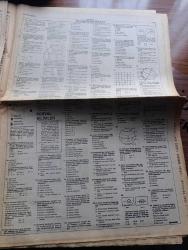 Cumhuriyet Gazetesi - Turkish Newspaper - 21 Haziran 1994 - Meclis DGM başsavcısı Nusret Demiral'a direniyor - DEP kökenli iki bağımsız milletvekili Selim Sadak ve Sedat Yurtdaş hakkında gözaltı talimatı - Mahmut Alınak Avrupa'daki DEP'lilere sert çıktı - kerbela şehitleri kanlı anıldı Fotoğrafı - Tofaş fiyat düşürdü - ÖYS deneme sınavı - DGM İddianamesi İBDA- C PKK'ye destek veriyor - Tansu Çiller'in serveti gayrimeşru - elektrik ampulü gibi laiklik yazan İlhan Selçuk - SHP Onursal Başkanı Erdal İnönü laiklikten ödün veremeyiz - özelleştirme kamu mülkü haraç mezat yazan Aydın Engin - Yahya Demirel'e 2.7 trilyonluk teşvik - Riyad Yemeni görmek istiyor - Türklerin Orta Asya düşü söndü - Yepes'in büyülü gitarı CRR'de fotoğraf - televizyonda günün filmleri - Efes Pilsen Obradoviç ile anlaştı ama sırp federasyonu izin vermedi - ABD 94 Dünya kupasında sürprizler yaşanıyor - eşcinsel olimpiyatı futbolu bastırdı - Galatasaray Salzburg'un kalecisi Conrad ile prensipte anlaştı