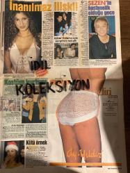 HAFTA SONU GAZETESİ - DOĞUM GÜNÜ HEDİYESİ (TURKİSH - NEWSPAPER) - TAM TAKIM 24 SAYFADIR - 10 ARALIK 1997 - Sayı: 50 -Demet Şener-Yılmaz Erdoğan-Ebru Cündübeyoğlu-Teoman Demir-Mehmet Özener-Tarkan-Burak Kut-Suat Ekiz-Altan Karabulut-Mustafa Yıldız-Sibel Can-Erol Atar-Muazzez Ersoy-Ünal Küpeli-Kerem Alışık-Hande Ataizi-Nilüfer Bayrı-Seda Sayan-Mahsun Kırmızıgül-Hilmi Topaloğlu-Ateş Çelik-Michael Jackson-Whitney Houston-Eric Clapton-Ferdi Tayfur-Aydoğan Tayfur-Barış Kocaoğlu-Merve İldeniz-Esin Moralıoğlu-Helena Christensen-Michael Hutchence-Zerrin Özer-Hüseyin Keten-İbrahim Tatlıses-Barış Kocaoğlu-Nur Yengi-Ferda Anıl Yarkın-Mete Topçuoğlu-Adnan Bey-Sevtap Parman-Aydan Burhan-Hilal Çelenk-La Şahin Gök-Faruk Turgut-Şerif Gören-Muzaffer Hicdurmaz-Ragıp Savaş-Alper Sarıoğlu-Haluk Levent-Tekin Akkan-Seda Sayan-Naim Süleymanoğlu-Mert Tokatlıoğlu-Pınar Aylin-Sibel Can-Altan Karabulut-Hakan Ural-Sumru Yavrucuk-Erdinç Ustaoğlu-Esin Moralıoğlu-Sezen Aksu-Ahmet Utlu-Rober Hatemo-Nadide Sultan-Altan
