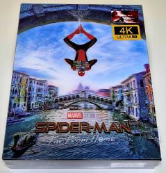 SPIDER-MAN Far From Home Filmarena 4K Ultra HD + Blu-ray + 3D XL Exclusive Steelbook Limited Collector's Edition Numaralı Türkçe Altyazı
