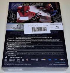 SPIDER-MAN Far From Home Filmarena 4K Ultra HD + Blu-ray + 3D XL Exclusive Steelbook Limited Collector's Edition Numaralı Türkçe Altyazı