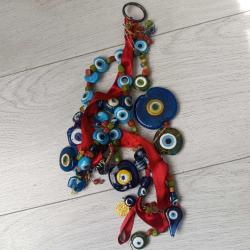 Nazar Boncuklu Kapı Süsü