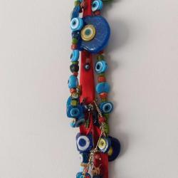 Nazar Boncuklu Kapı Süsü