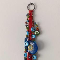 Nazar Boncuklu Kapı Süsü