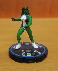 Figür - Marvel Heroclix Supernova She-Hulk #056