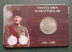 1985 5 Lira Kendi Özel Tanıtım Kitinde
