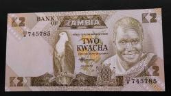 1988 YILI ZAMBİYA 2 KWACHA KULLANILMAMIŞTIR.