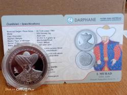 1.MURAD OSMANLI PADİŞAHLARI SERİSİ NO:3 HATIRA GÜMÜŞ