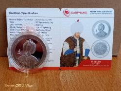 II.Selim Osmanlı Padişahları Serisi No:11 Gümüş Hatıra Para