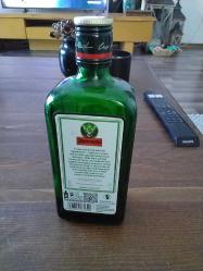 JAGERMEISTER LİKÖR ŞİŞESİ ALMANYA'dan  (BOŞ ŞİŞE) 0,5 lt