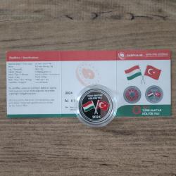 DARPHANE 2024 Türk Macar Kültür Yılı Gümüş Hatıra Parası