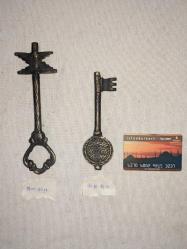 (No35) Pirinç Anahtar 2 Adet