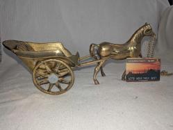 (No37) Pirinç At ve Arabası