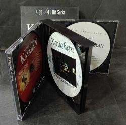 KAYAHAN * 41 HİT ŞARKI * 4 CD (YEMİN ETTİM, BENİM ŞARKILARIM, ODALARDA IŞIKSIZIM, SİYAH IŞIKLAR)
