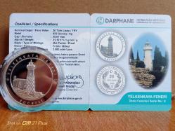 YELKENKAYA FENERİ DENİZ FENERLERİ SERİSİ NO.8 ( SERTİFİKALI)