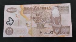 LOT.9 » 2006 YILI ZAMBİYA 500 KWACHA HİÇ KULLANILMAMIŞ