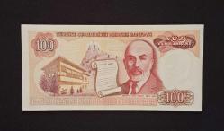 7 EMİSYON 100 TÜRK LİRASI F45 ÇÇT KAĞIT PARA