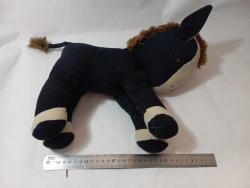 ViNTAGE peluş eşek. gözünün biri yok