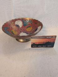 (No47) El İşi Pirinç Kase Şekerlik