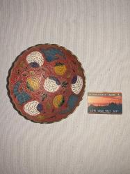 (No47) El İşi Pirinç Kase Şekerlik