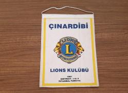 ÇINAR DİBİ LİONS KULÜBÜ FLAMA ROZET - MADALYA ( İMZALI ) C4461
