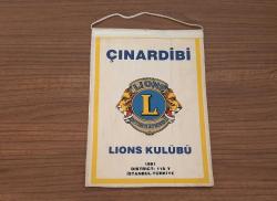 ÇINAR DİBİ LİONS KULÜBÜ FLAMA ROZET - MADALYA ( İMZALI ) C4461