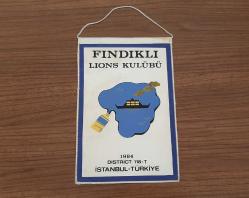FINDIKLI LİONS KULÜBÜ FLAMA ROZET - MADALYA C4467