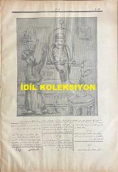 Osmanlıca Karagöz Mizah Dergisi-Gazetesi, Orijinal Dönem Basım, (Ottoman Magazine-Newspaper-Journal Illustré Cara-Gueuz) - 28 Aralık 1908 - Sayı: 45 - Hicri: 4 Zilhicce 1326 - Rumi: 28 Kanun-i Evvel 1324 - Kısm-ı Edebi: Hürriyet Şarkısı - Hasbihal: Manzum Komedi - Tantana-i Siyasiye - İran Şahı'nı Tasvir Eden Karikatür: 