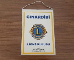ÇINARDİBİ LİONS KULÜBÜ FLAMA ROZET - MADALYA ( İMZALI ) C4479