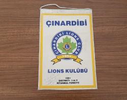 ÇINARDİBİ LİONS KULÜBÜ FLAMA ROZET - MADALYA ( İMZALI ) C4480