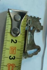 İZMİR ENTERNASYONAL FUARI, TÜRK BAYRAKLI İEF ROZETİ - MADALYA ÇOK NADİR..