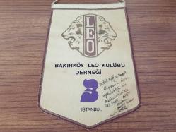 BAKIRKÖY LEO KULÜBÜ - LİONS FLAMA ROZET - MADALYA ( İMZALI )  C4483