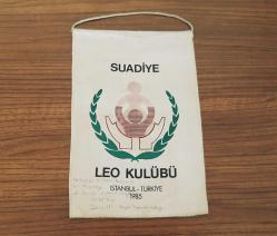 SUADİYE LEO KULÜBÜ - LİONS FLAMA ROZET - MADALYA ( İMZALI )  C4484