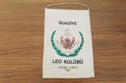 SUADİYE LEO KULÜBÜ - LİONS FLAMA ROZET - MADALYA ( İMZALI )  C4484