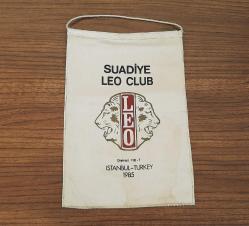SUADİYE LEO KULÜBÜ - LİONS FLAMA ROZET - MADALYA ( İMZALI )  C4484