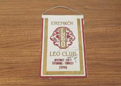 ERENKÖY LEO KULÜBÜ - LİONS FLAMA ROZET - MADALYA ( İMZALI )  C4485