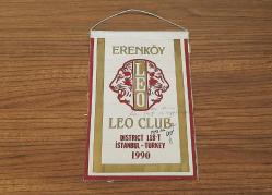 ERENKÖY LEO KULÜBÜ - LİONS FLAMA ROZET - MADALYA ( İMZALI )  C4485