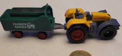 TRAKTÖR VE ROMÖRKÜ İKİLİ PARÇA MODEL. NADİR. KOLEKSİYONLUK.