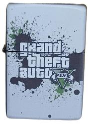 GTA 5 Model 3 Zippo Tarzı Benzinli Çakmak Siyah